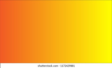 Yellow and orange gradient mesh vector background with copy space 