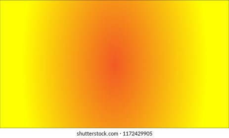 Yellow and orange gradient mesh vector background with copy space 