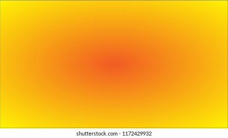 Yellow and orange gradient mesh vector background with copy space 