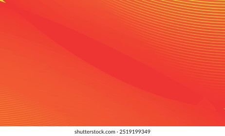Gradiente amarillo y naranja con líneas de rayas Imagen de Vector de fondo abstracto
