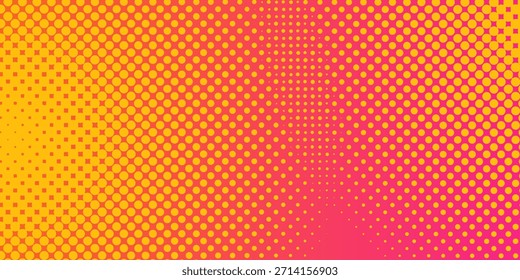 Yellow and orange gradient with stripes line abstract background vector image