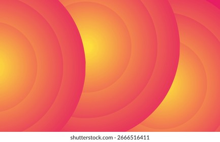 Cortado de papel de sol gradiente amarelo e laranja. Ilustração vetorial.