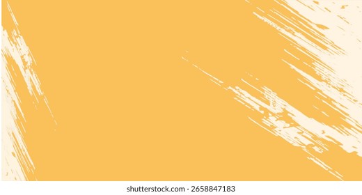 Textura de grunge amarillo y naranja sobre fondo aislado.