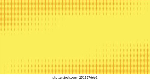 Patrón de semitono naranja amarillo. Fondo de degradado de cómic retro. Textura cuadrada pixilada de la historieta del punto. Patrón de degradado desvanecido de arte Pop. Vector de fondo.