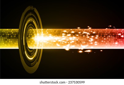 yellow orange Light Abstract Technology background set for computer graphic website internet and business. 