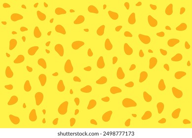 Yellow, Orange Mango fruit seamless background texture, freshness fruit and drink, gift, present box paper, backdrop