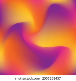 yellow orange pink purple color gradiant illustration. yellow orange pink purple color gradiant background. not focused image of bright yellow orange pink purple color gradation.
