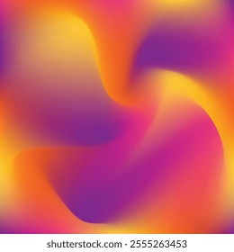 yellow orange pink purple color gradiant illustration. yellow orange pink purple color gradiant background. not focused image of bright yellow orange pink purple color gradation.
