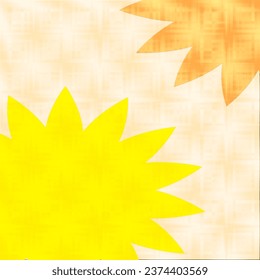 Fondo vectorial de la bufanda naranja amarilla 
