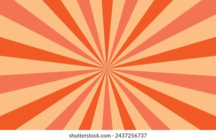 Yellow and orange spiral design background and backdrop vector