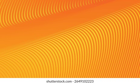 Yellow orange stripes line background for modern abstract seamless pattern fabric web and graphic design