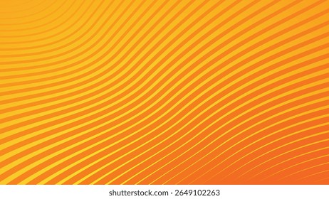 Yellow orange stripes line background for modern abstract seamless pattern fabric web and graphic design