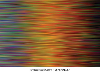 Gelbe und orangefarbene Streifen und Linien, abstrakter Hintergrund der Vektorillustration. Einfaches Muster.