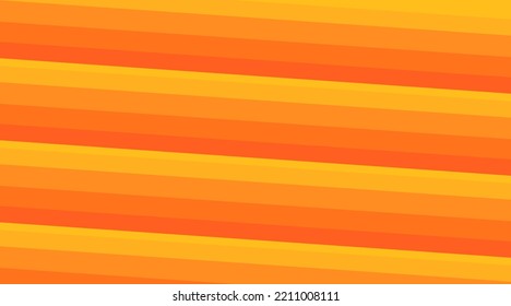 Yellow and orange strips abstract background