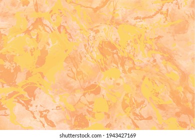 color de color amarillo naranja patrón de color textura de fondo abstracto arte pintura color de agua cepillo de papel tapiz tendencia