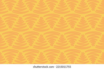 Yellow and orange triangle shaped scribble or strokes pattern. Suitable for wallpaper, card, banner, cover, and backdrop.