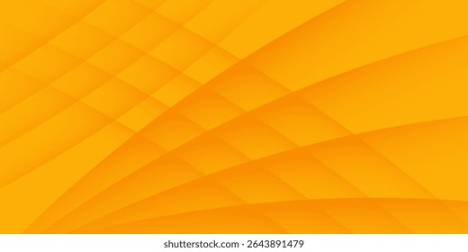 Fondo abstracto moderno de Vector amarillo y naranja con Formas de línea de sombra