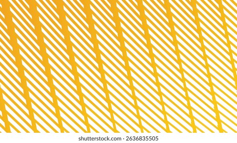 Yellow Orange Zig Zag Stripes Line Pattern Abstract Background