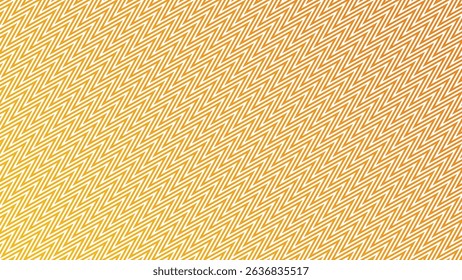 Yellow Orange Zig Zag Stripes Line Pattern Abstract Background