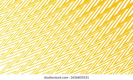 Yellow Orange Zig Zag Stripes Line Pattern Abstract Background