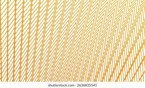 Yellow Orange Zig Zag Stripes Line Pattern Abstract Background