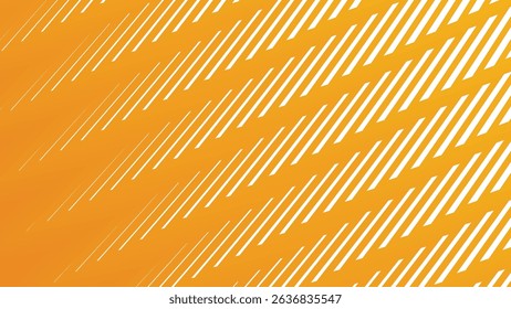 Yellow Orange Zig Zag Stripes Line Pattern Abstract Background