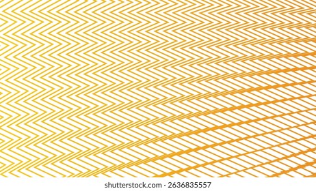 Yellow Orange Zig Zag Stripes Line Pattern Abstract Background