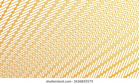 Yellow Orange Zig Zag Stripes Line Pattern Abstract Background