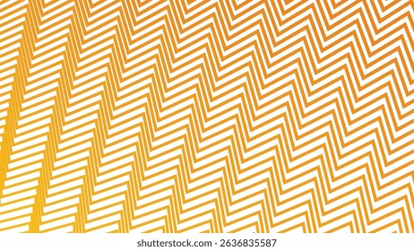 Yellow Orange Zig Zag Stripes Line Pattern Abstract Background
