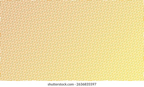 Yellow Orange Zig Zag Stripes Line Pattern Abstract Background