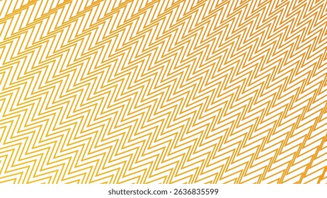 Yellow Orange Zig Zag Stripes Line Pattern Abstract Background