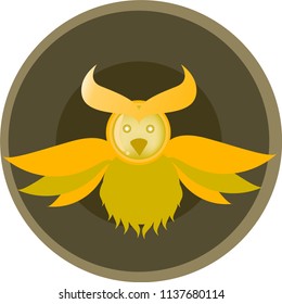 Yellow OWL logo