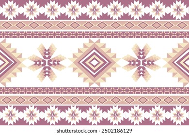 Yellow and pale red geometric patterns that are traditional, ethnic, Navajo, or Native American Indian. designs for clothing, curtains, carpets, sarongs, Hmong, and fabric edges.
