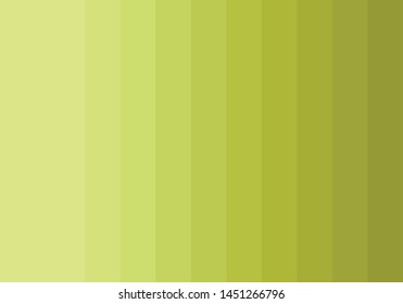 Yellow palette. Dark to soft color coordination. Vector illustration of Yellow color. Abstract color for background. yellow stands for freshness, happiness, positivity, clarity, energy, and optimism.