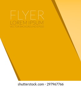 Yellow paper background with space for text design