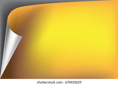 The Yellow Paper Roll Background