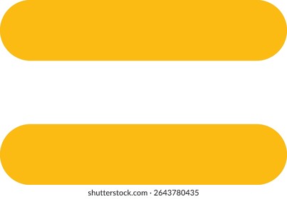 A yellow parallel line symbol often used to represent “together with” or parallel concepts in mathematical and logical illustrations and diagrams.