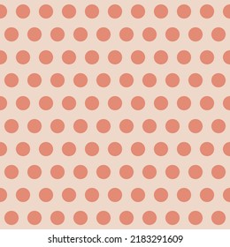 Yellow pastel seamless pattern background circle textile design