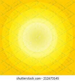 Yellow pattern background vector 