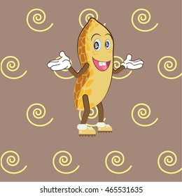 Yellow peanuts character vector