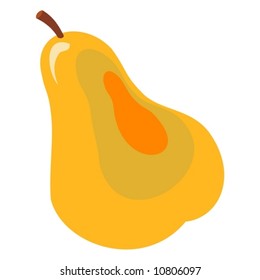 yellow pear