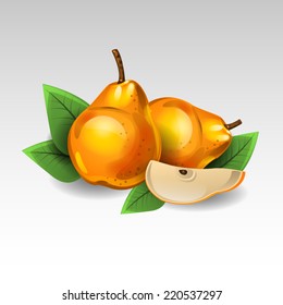 Yellow pear