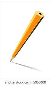 yellow pencil