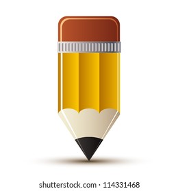 Yellow pencil icon.