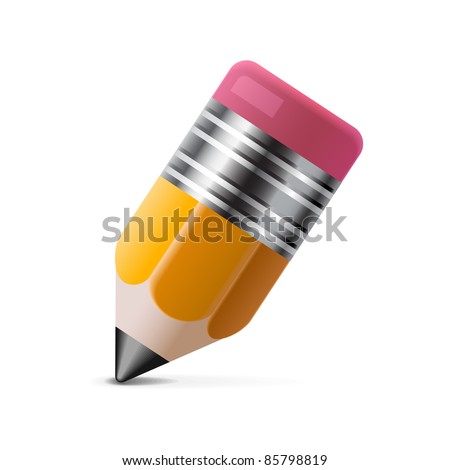 Yellow pencil icon