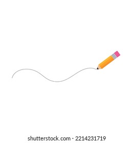 yellow pencil, school supplies, creativity, concept, education, design