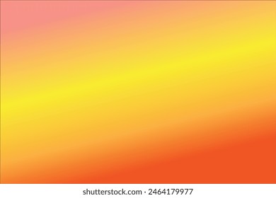 Yellow, pick and orange full color combination gradient background design.