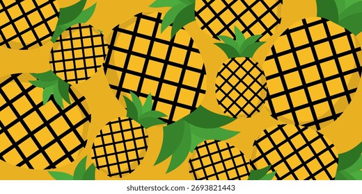 Fondo texturizado de piña amarillo. Diseño para Anuncios, carteles y redes sociales.