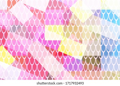 Fondo abstracto mosaico, fondo colorido