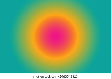 Yellow and pink color combination gradient background design. Yellow and red color redial type of gradient background.